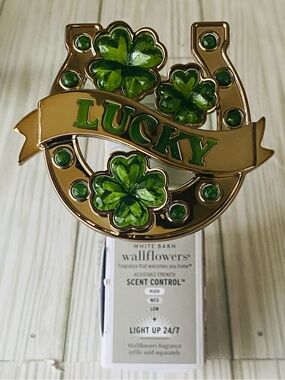 Bath & Body Works Horseshoe Scent Control Wallflower Plug In /Nightlight